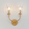 Maxim Lighting Camelot 2-Light Sconce, Natural Aged Brass 16152CRNAB - alternate 3